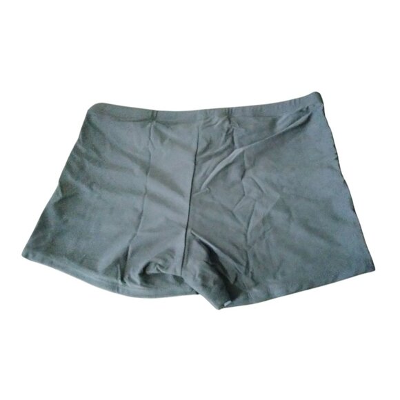 Tempt Me Bandeau 2-Piece Blouson Top High Waist Boyshorts Swimsuit Set Size 18W - Picture 11 of 14